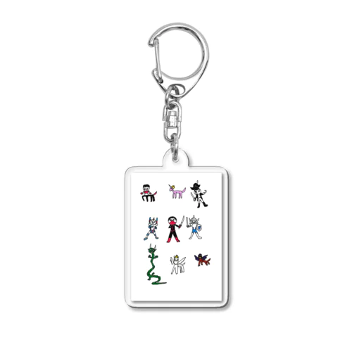 仲間たち Acrylic Key Chain