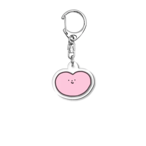 heart 🤍　　(pink) Acrylic Key Chain