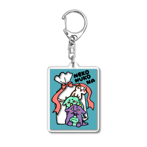 ミケとドラゴン Acrylic Key Chain