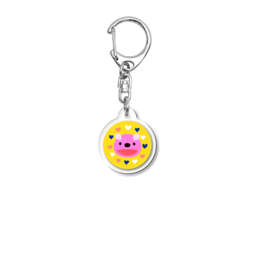 祈り犬かなえのミニかなちゃん Acrylic Key Chain