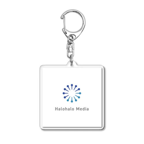 Halohalo Media Acrylic Key Chain