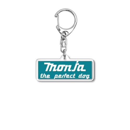 Monja the perfect dog / ミニチュアピンシャー Acrylic Key Chain