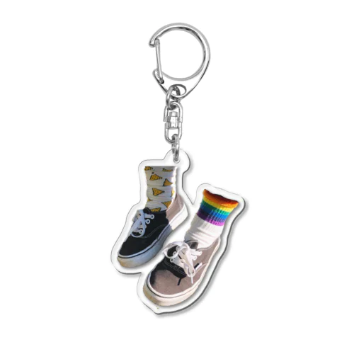 あし Acrylic Key Chain