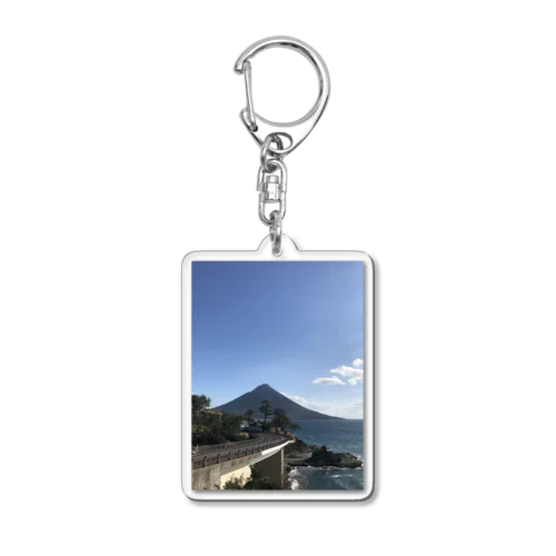 富士山じゃないほう Acrylic Key Chain