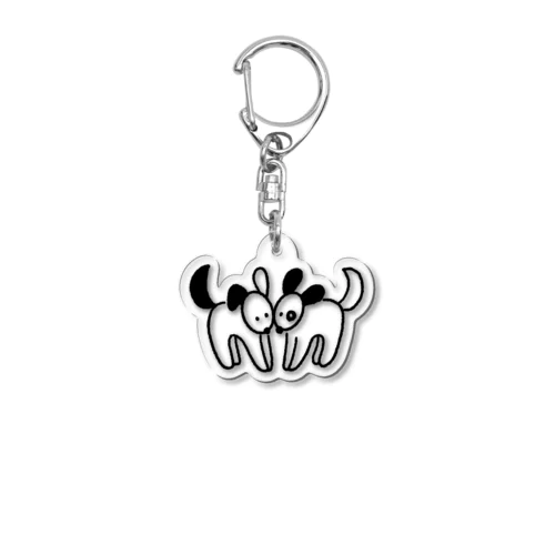 BFFいぬズ Acrylic Key Chain