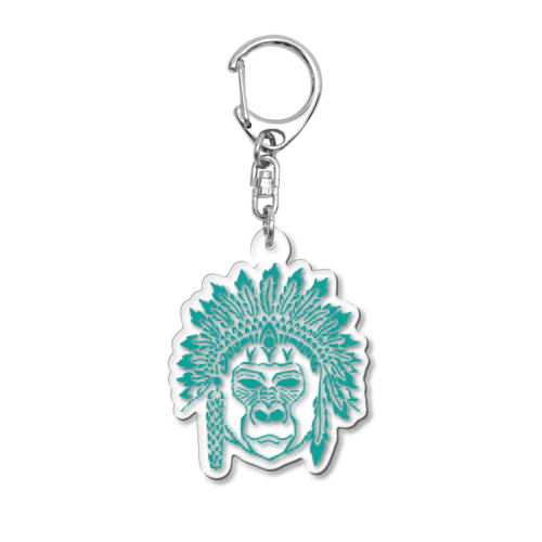 NATIVE GORI Acrylic Key Chain