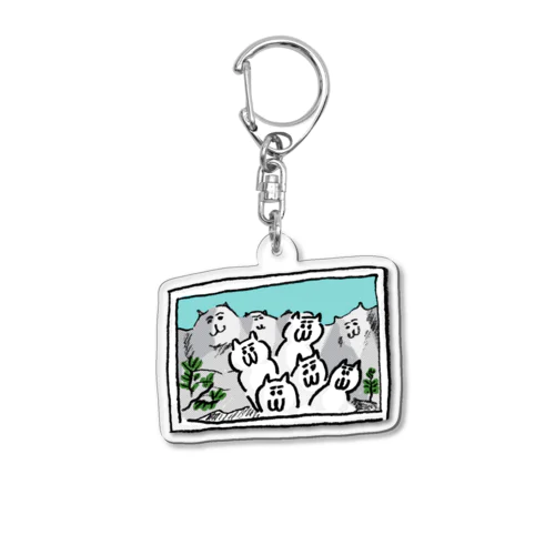 マウントキャットモア Acrylic Key Chain