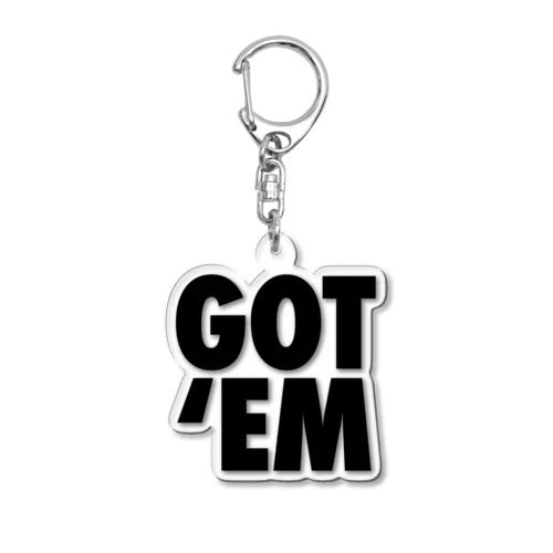 ゴッテム / GOT'EM Acrylic Key Chain