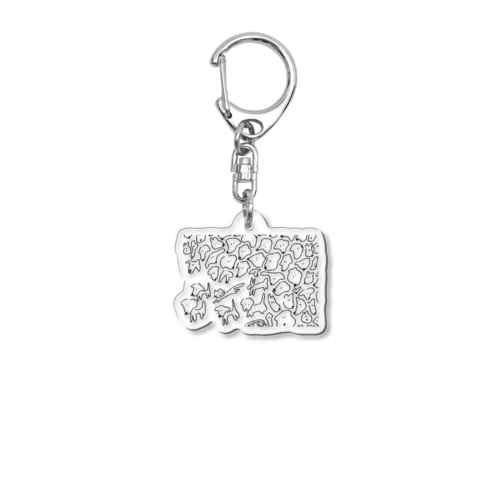 inu Acrylic Key Chain