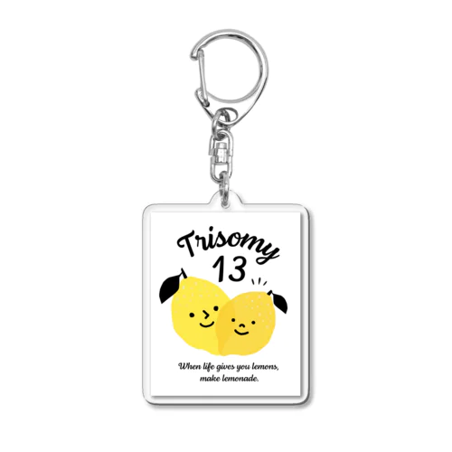 T13Lemons Acrylic Key Chain