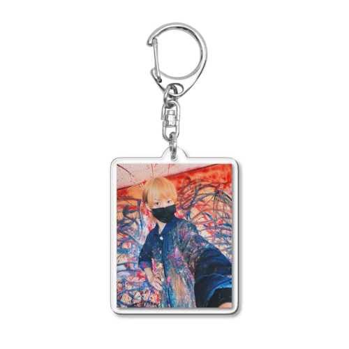 とにかくヤバい自撮りキーホルダー Acrylic Key Chain