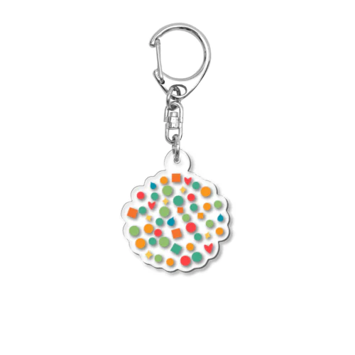 life ball Acrylic Key Chain