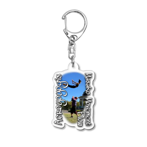 Acroyoyogis x MMF Acrylic Key Chain