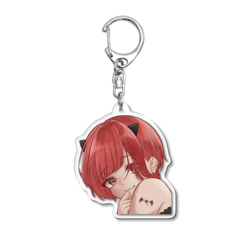 小悪魔さほち Acrylic Key Chain