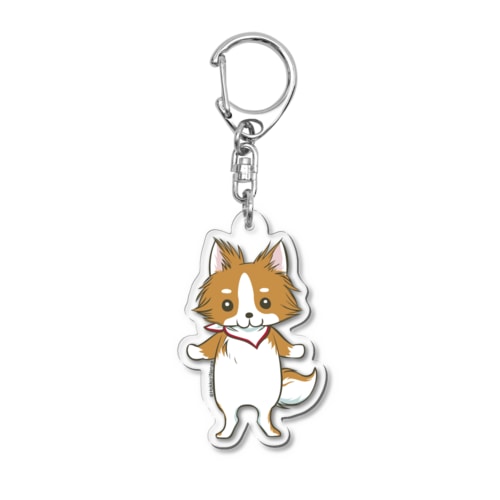 チワワなマル Acrylic Key Chain