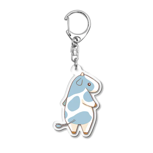 パステルうし Acrylic Key Chain