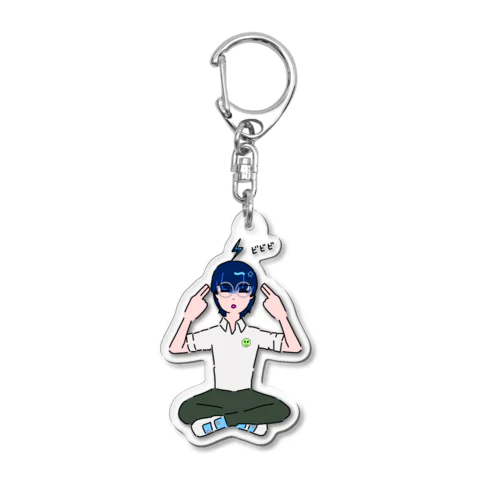 念じボーイ Acrylic Key Chain