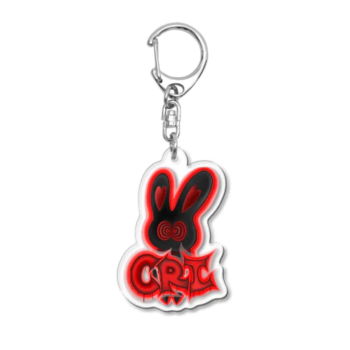 Crazy Rabbit Shop Ikeda red アクリルキーホルダー アクリルキーホルダー