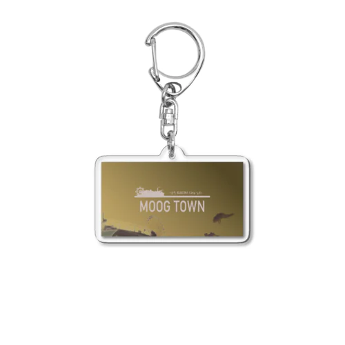 moog town  Acrylic Key Chain