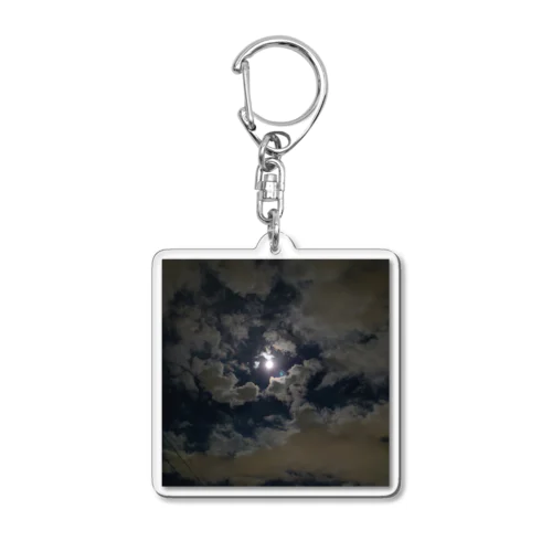 月夜 Acrylic Key Chain