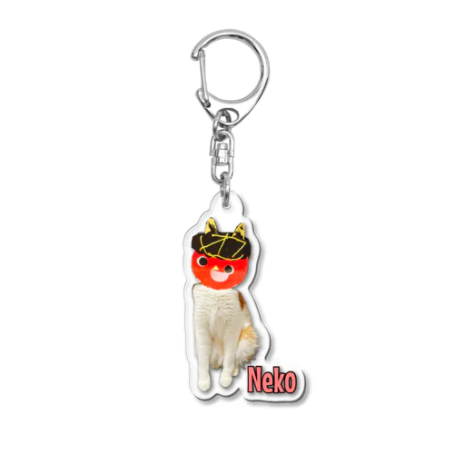 Neko Acrylic Key Chain