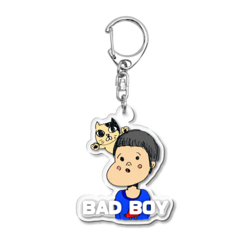 BAD BOY Acrylic Key Chain