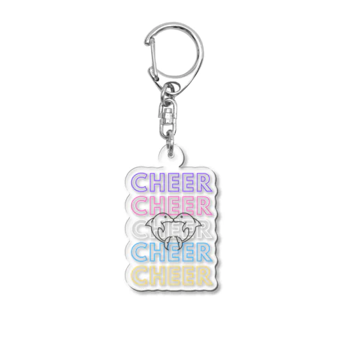 CHEERCHEERシリーズ（ドルフィン） Acrylic Key Chain