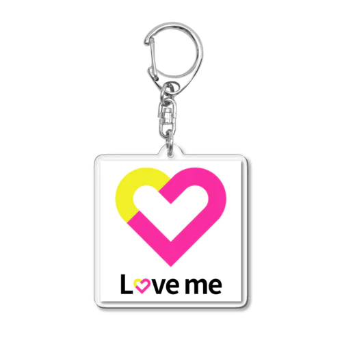 LOVEME Acrylic Key Chain