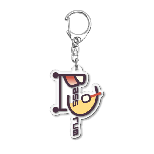 バスドラムロゴ Acrylic Key Chain