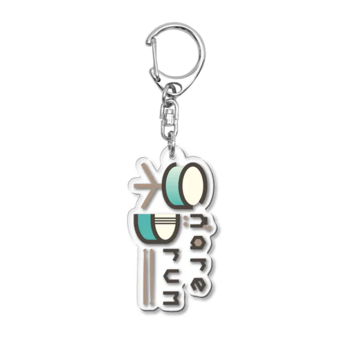 スネアドラムロゴ Acrylic Key Chain