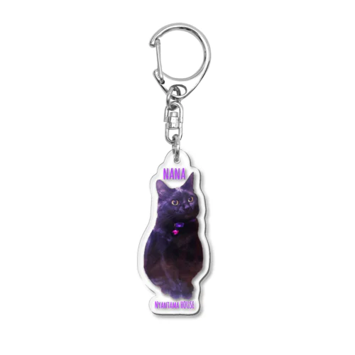 ナナ シルエット Acrylic Key Chain