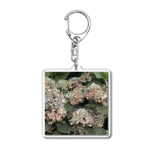 紫陽花 Acrylic Key Chain