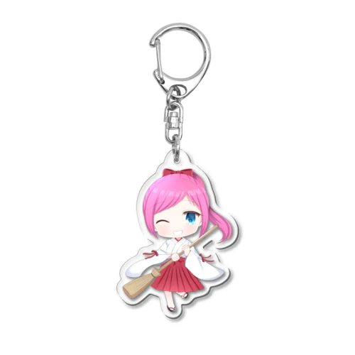 みこまに（ミニ） Acrylic Key Chain