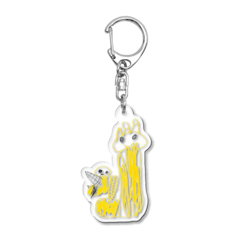 はっちゃん Acrylic Key Chain