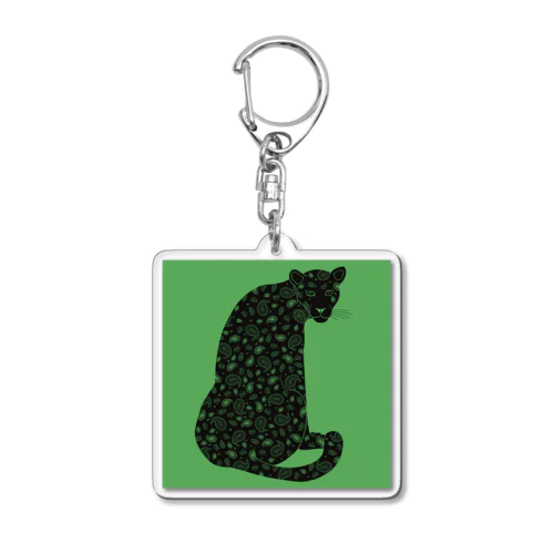 ペイズリーヒョウ Acrylic Key Chain