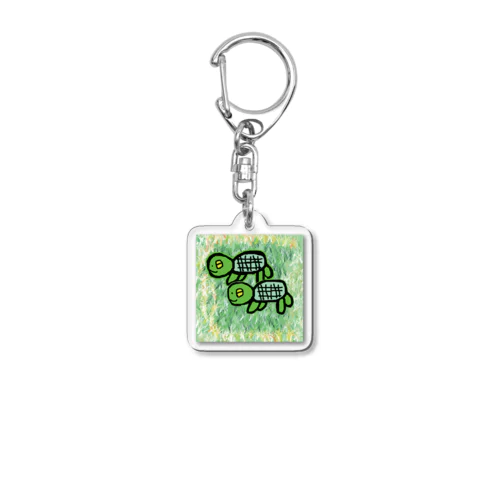 亀ちゃん Acrylic Key Chain