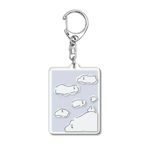 くもくもアクキー Acrylic Key Chain