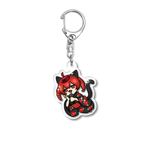 文庫むすび 猫の日2022 Acrylic Key Chain