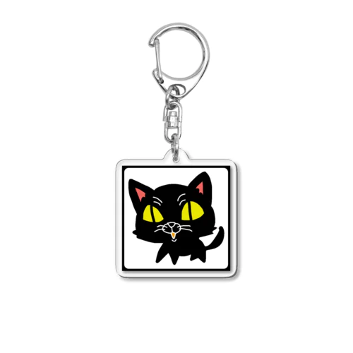 にゃん吉ニャ。(フチあり) Acrylic Key Chain