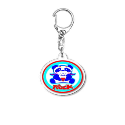 ロックパンダ弐 Acrylic Key Chain