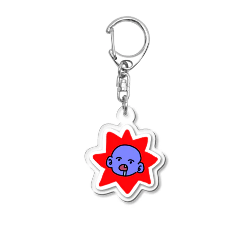 わりびきたろう Acrylic Key Chain