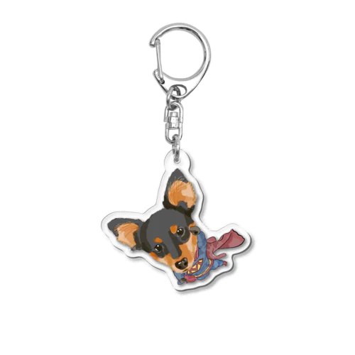 riki&coa Acrylic Key Chain