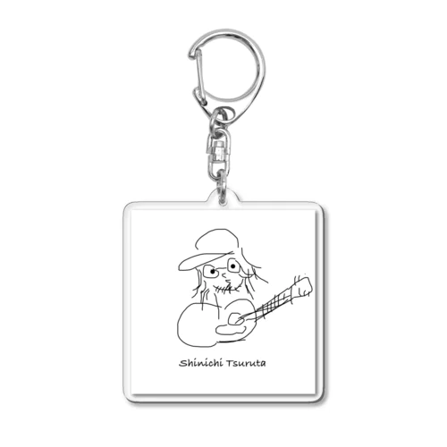 鶴ちゃんキーホルダー Acrylic Key Chain