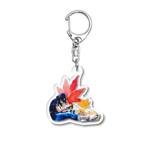 モミジ Acrylic Key Chain