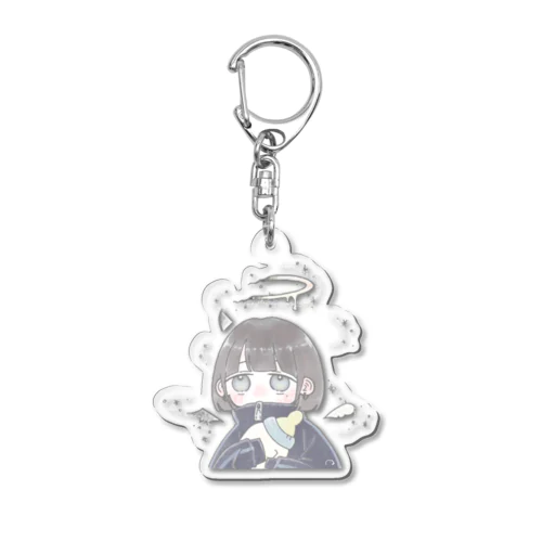 みくま　天使と悪魔ver Acrylic Key Chain