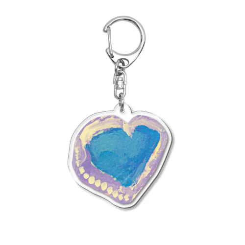 unfold - heart Acrylic Key Chain