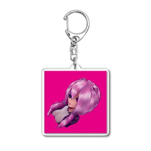 Gloss Acrylic Key Chain