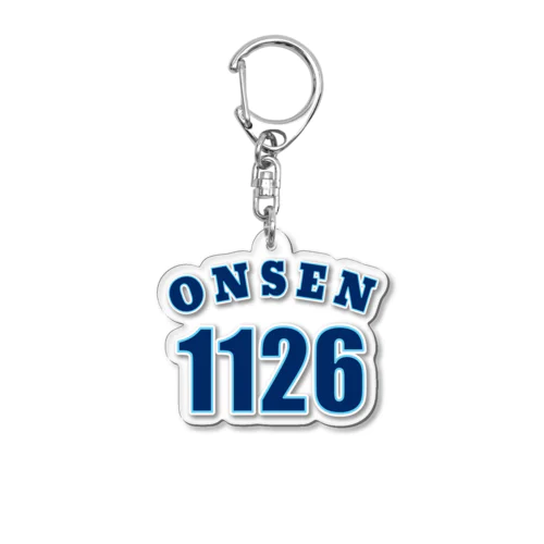 ONSEN 1126 Acrylic Key Chain