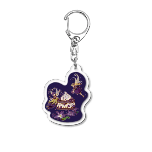 ブルーベリーフェアリー Acrylic Key Chain