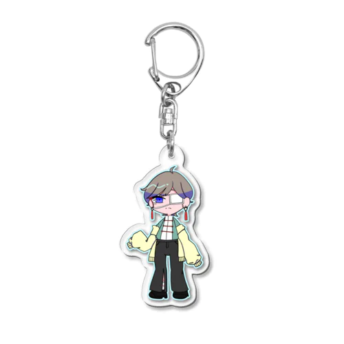 チャイナ服の男の子 Acrylic Key Chain